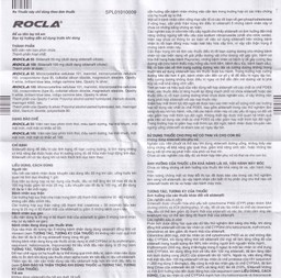 Thuốc Rocla 50 Fremed điều trị các tình trạng rối loạn cương dương (1 vỉ x 4 viên)