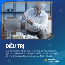 Điều trị viêm gan B - Phương pháp dùng thuốc kháng vi-rút và cải thiện chức năng gan