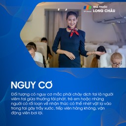 Viêm tai giữa, dị vật trong tai, trẻ em, tiếp viên hàng không, vận động viên bơi dễ gặp tình trạng này