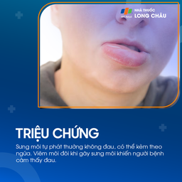 Sưng môi 2