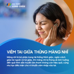 Viêm tai giữa thủng màng nhĩ 1