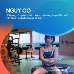 Người lớn tuổi, vận động viên và phụ nữ mang thai dễ gặp phải