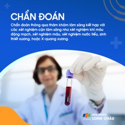 Còi xương được chẩn đoán qua khám lâm sàng và các xét nghiệm máu, nước tiểu, X-quang,...