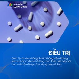 Với những trường hợp nhẹ, đau cổ tay có thể được điều trị bằng thuốc kháng viêm, kết hợp nghỉ ngơi và đeo nẹp cổ tay