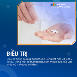 Việc điều trị đau đầu gối thường kết hợp thuốc uống và vật lý trị liệu. Một số trường hợp sẽ cần tiêm thuốc trực tiếp vào khớp