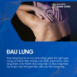 Đau lưng là tình trạng co cơ cạnh sống, có thể là cấp tính hoặc mạn tính tùy vào thời gian kéo dài và thường thuyên giảm khi nghỉ ngơi