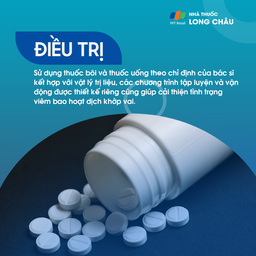 Dùng thuốc điều trị viêm bao hoạt dịch khớp vai