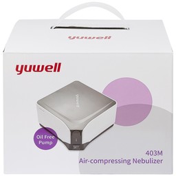 Máy xông khí dung nén khí Yuwell 403M hỗ trợ điều trị bệnh lý về đường hô hấp