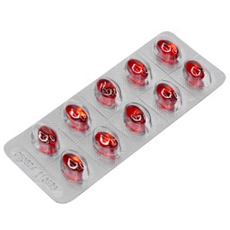 Thuốc Eugica Fort DHG điều trị các chứng ho, đau họng, sổ mũi, cảm cúm (10 vỉ x 10 viên)