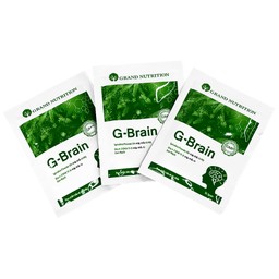 Cốm Trí Não G-Brain 3g Grand Nutrition bổ sung DHA và các vitamin hỗ trợ phát triển não bộ cho trẻ (30 gói)