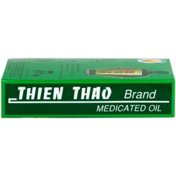 Dầu gió xanh Thiên Thảo Trường Sơn 12ml giúp giảm cảm cúm, nghẹt mũi, chóng mặt, đau đầu