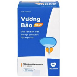 Viên uống Vương Bảo Thái Minh dùng cho nam giới bị u xơ tiền liệt tuyến (80 viên)
