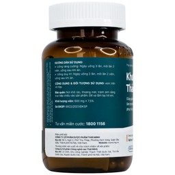 Viên uống Khương Thảo Đan Gold Thái Minh giảm đau, làm trơn khớp và phục hồi sụn khớp (120 viên)