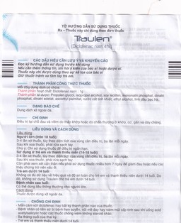Thuốc giảm đau Traulen 4% OP Pharma dạng xịt hỗ trợ điều trị tại chỗ đau và viêm do thấp khớp (25g)