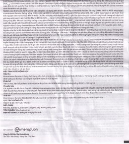 Thuốc xịt mũi Adacast Meraplion điều trị viêm mũi dị ứng, sung huyết và mất mùi, viêm mũi xoang (60 liều)