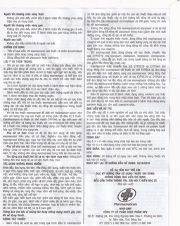 Thuốc AmePrazol 20mg OPV điều trị bệnh trào ngược dạ dày thực quản (5 vỉ x 6 viên)