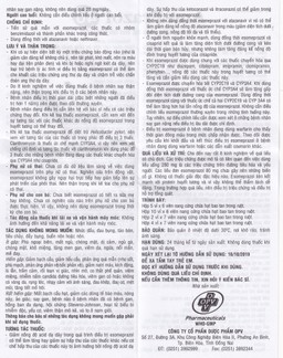 Thuốc AmePrazol 40mg OPV điều trị bệnh trào ngược dạ dày, thực quản (2 vỉ x 7 viên)