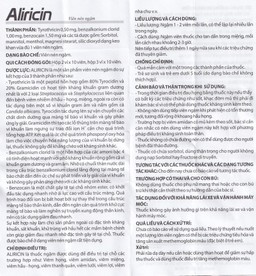 Thuốc Aricicin Reliv điều trị viêm họng, viêm amidan, viêm miệng, viêm hầu (2 vỉ x 10 viên)