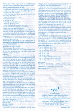 Thuốc Atilene 2,5mg/5ml An Thiên điều trị các bệnh hô hấp, viêm mũi, hắt hơi, sổ mũi (100ml)