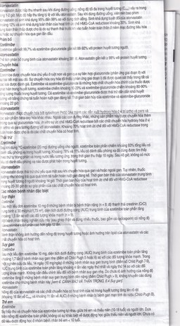 Thuốc Atozet 10mg/10mg MSD điều trị rối loạn mỡ máu, phòng ngừa các bệnh tim mạch (3 vỉ x 10 viên)