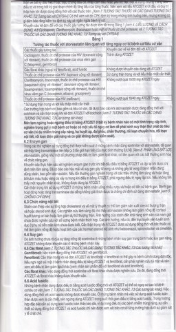 Thuốc Atozet 10mg/10mg MSD điều trị rối loạn mỡ máu, phòng ngừa các bệnh tim mạch (3 vỉ x 10 viên)