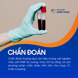 Chẩn đoán bạch cầu dựa trên xét nghiệm máu, sinh thiết tủy xương, chọc dò tủy sống, chụp CT hoặc X-quang