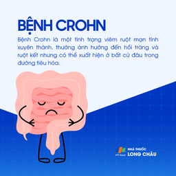 Bệnh Crohn là tình trạng viêm ruột mạn tính xuyên thành, ảnh hưởng chủ yếu đến hồi tràng và ruột kết nhưng có thể xảy ra ở bất kỳ đoạn nào của đường tiêu hóa