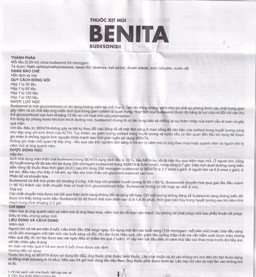 Thuốc xịt mũi Benita Merap điều trị viêm mũi dị ứng, polyp mũi (120 liều)