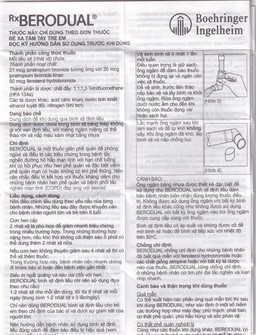 Dung dịch Berodual Boehringer hỗ trợ giãn phế quản (10ml)