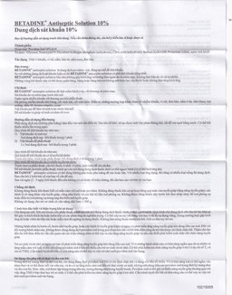 Dung dịch sát khuẩn Betadine Antiseptic Solution hỗ trợ sát khuẩn vết thương (30ml)