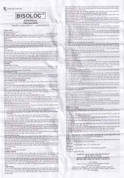 Thuốc Bisoloc United điều trị suy tim mạn ổn định từ vừa đến nặng (3 vỉ x 10 viên)