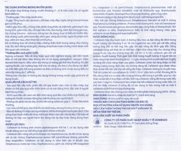 Thuốc Cefalexin 500mg Domesco điều trị nhiễm khuẩn (10 vỉ x 10 viên)