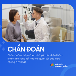 Bác sĩ chẩn đoán dựa trên thăm khám lâm sàng và quan sát các dấu hiệu ở mí mắt
