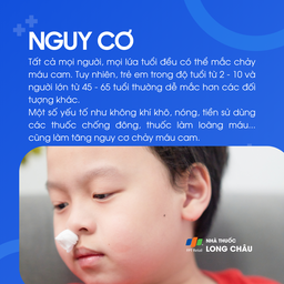 Trẻ 2–10 tuổi và người 45–65 tuổi dễ bị nhất; khô nóng, thuốc chống đông cũng làm tăng nguy cơ