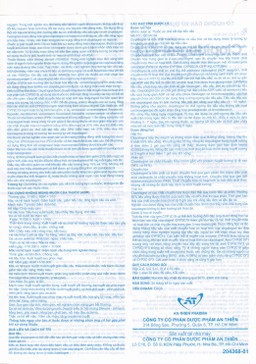 CLOPIDOGREL-VK 75MG AN THIÊN 3X10