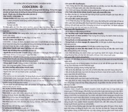 Thuốc CODCERIN-D Trường Thọ điều trị triệu chứng ho khan, ho có đờm, ho do dị ứng (2 vỉ x 10 viên)