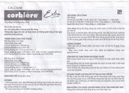 Dung dịch uống Calcium Corbière Extra Sanofi bổ sung canxi, hỗ trợ điều trị loãng xương (3 vỉ x 10 ống x 10ml)