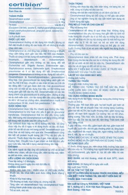 Kem thoa da Cortibion Roussel điều trị chàm, vết côn trùng cắn, viêm da tiếp xúc, viêm da dị ứng (8g)