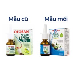 Xịt mũi người lớn Otosan Nasal Spray Forte 30ml hỗ trợ điều trị viêm mũi, viêm xoang