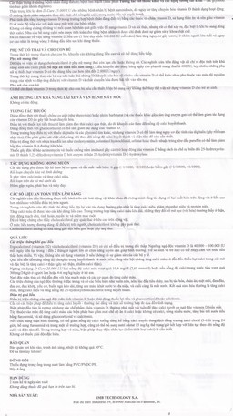 Dung dịch D-Cure 25000IU SMB phòng và điều trị thiếu vitamin D (1 vỉ x 4 ống)