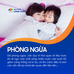 Giúp bé đi tiểu trước khi ngủ, giảm uống nước buổi tối, hạn chế căng thẳng và điều trị sớm bệnh liên qua
