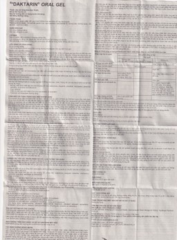 Gel Daktarin Oral Janssen điều trị nhiễm nấm candida (10g)