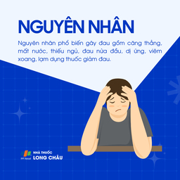 Nguyên nhân đau đỉnh đầu thường liên quan đến căng thẳng, thiếu ngủ, mất nước, dị ứng, viêm xoang hoặc lạm dụng thuốc giảm đau