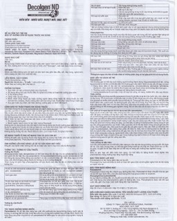 Thuốc Decolgen ND United điều trị các triệu chứng cảm thông thường, viêm mũi dị ứng (25 vỉ x 4 viên)