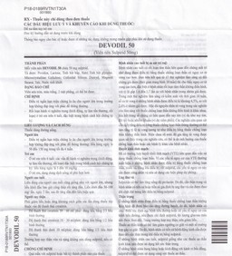 Thuốc Devodil Remedica điều trị ngắn hạn chứng lo âu, rối loạn hành vi nghiêm trọng (2 vỉ x 10 viên)