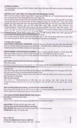 Thuốc Deworm AtraZeneca điều trị bệnh sán lá gan lớn, sán lá phổi (4 viên)