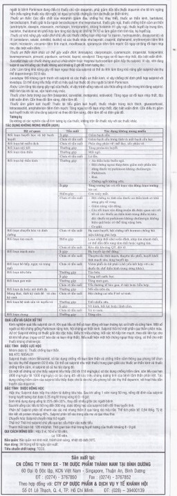Thuốc Dogwazin Thành Nam điều trị các triệu chứng lo âu, rối loạn hành vi nặng (3 vỉ x 10 viên)