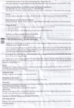 Duphalac (Lactulose) điều trị táo bón hiệu quả và tăng cường lợi khuẩn ruột (20 gói x 15ml)