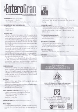 Thuốc Enterogran Biopharco điều trị và phòng ngừa rối loạn vi sinh đường ruột (20 gói x 1g)