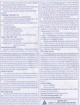 Thuốc Envix 6 Meyer - BPC điều trị giun chỉ Onchocerca, giun lươn ở ruột (2 vỉ x 2 viên)
